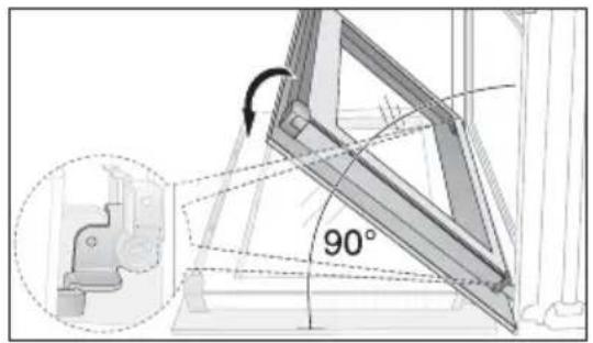 HUSQVARNA QSG6020W - Byte av ugnslampan/rengöring av skyddsglaset - 2