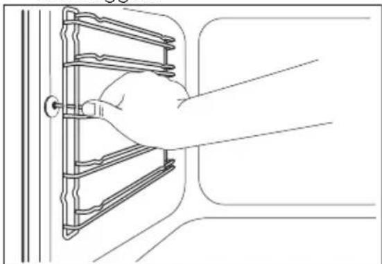 Husqvarna-Electrolux QSI6182X - Borttagning av ugnsstegarna - 1