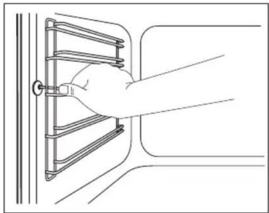 Husqvarna-Electrolux QSI6148K - Borttagning av ugnstegarna - 1