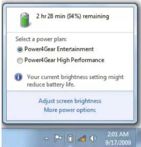 ASUS SW7837 - Kontrollera batteriströmmen - 3
