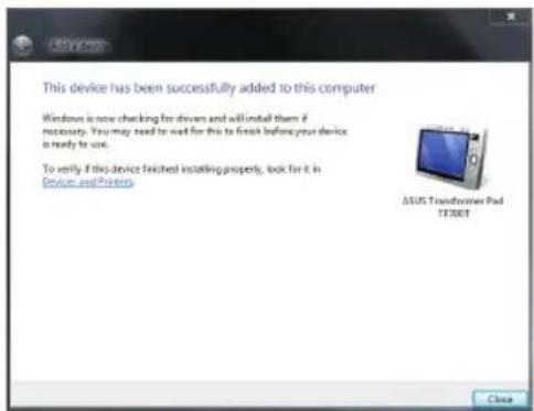 ASUS SW7837 - Använder Bluetooth-anslutningen - 5