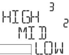 HIGH 3 MID 2 LOW