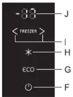GORENJE RK62FSY2B - JUSTERING AV TEMPERATUREN - 1
