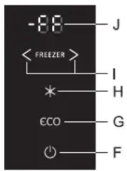 GORENJE RK62FSY2B - FUNKTIONEN FRYSSKÅPSFÖRSTÄRKNING (SUPER FREEZE) - 1
