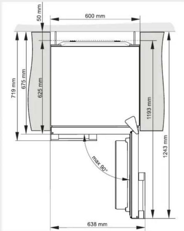 ASKO RF2283S - Installera apparaten - 3