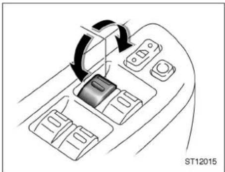 TOYOTA Yaris (2002) - ÖPPNA OCH STÄNGA FÖNSTRET PÅ FÖRARSIDAN - 1