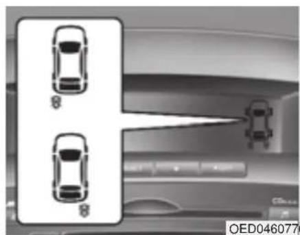 KIA Cee'd (2009) - Lufttrycksmätare (tillval) - 1