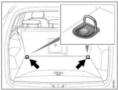 SAAB 9-3 Aero (2014) - Förankringsöglor, SportCombi - 1