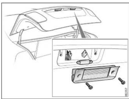 SAAB 9-3 Aero (2014) - Takbelysning, bak, SportSedan och SportCombi - 1