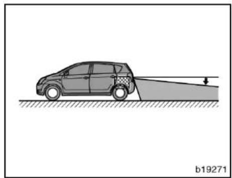 TOYOTA Corolla Verso (2007) - Läge för visning av styrlinje med pekskärmsknapp - 5