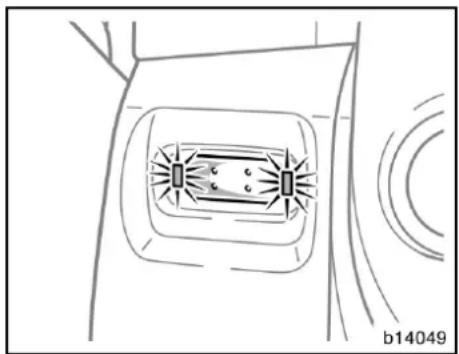 TOYOTA Corolla Verso (2007) - SLÄCKNING AV KUPÉBELYSNING - 1