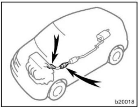 TOYOTA Corolla Verso (2007) - Trevägskatalysatorer (bensinmotor) - 1