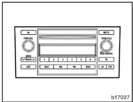 PWR/ICL METHI VTRACK A AST 1 2 3 4 5 6 TEXT AM FN DISC ROUTE TUNE-FILE RUN CONTROL TA AF PTY b17027