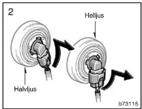 2 Halvljus Helljus b73115