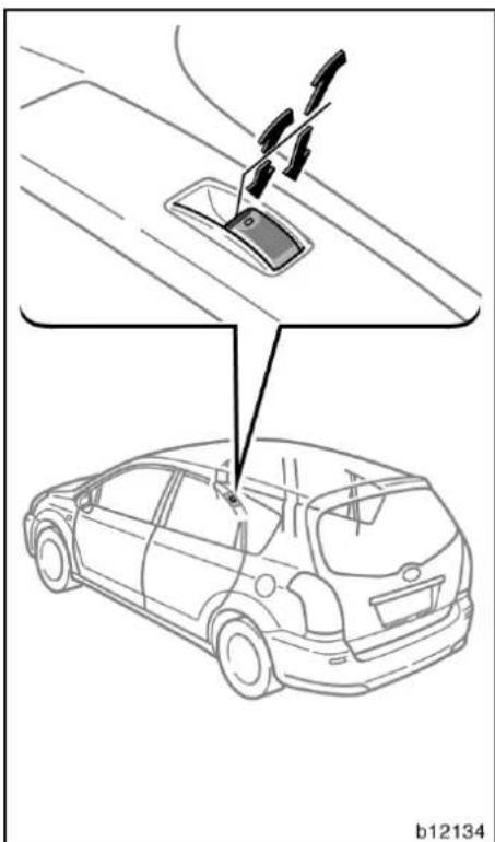 TOYOTA Corolla Verso (2007) - ÖPPNA OCH STÄNGA FÖNSTRET PÅ PASSAGERARSIDORNA - 4