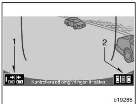 1 2 Kontrollera att omgivningen är säker. b19265