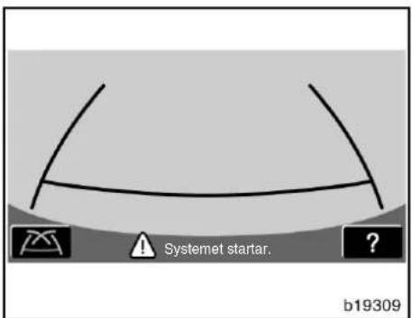 Systemet starter. b19309