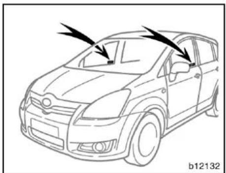 TOYOTA Corolla Verso (2007) - WARNING - 1