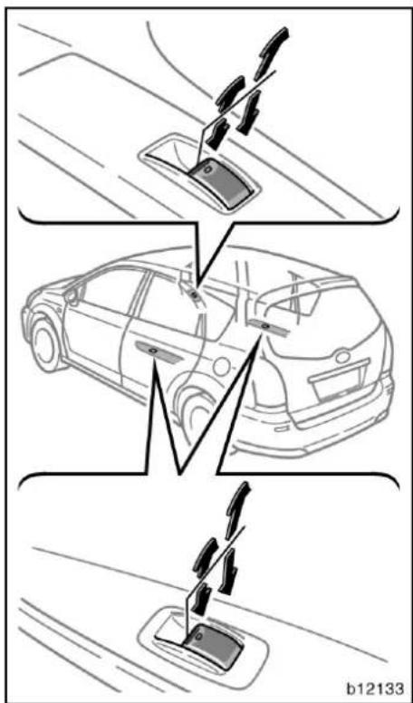 TOYOTA Corolla Verso (2007) - ÖPPNA OCH STÄNGA FÖNSTRET PÅ PASSAGERARSIDORNA - 2