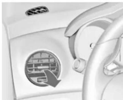 CHEVROLET Cruze Sedan (2014) - Inställbara luftmunstycken - 2