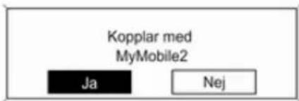 Kopplar med MyMobile2 Ja Nej