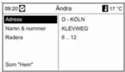 09:20 Ândra 17 °C Adress D - KÖLN Namn & nummer KLEVWEG Radera 8 .. 12 Som "Hem"