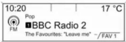 10:20 17 °C Pop ■BBC Radio 2 FM The Favourites: "Leave me" - /FAV 1