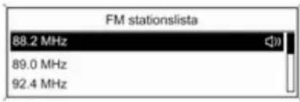 FM stationslista 88.2 MHz 89.0 MHz 92.4 MHz