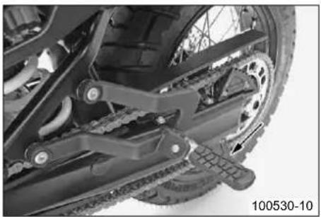 KTM 990 Adventure R - Passagerarfotpinne - 1
