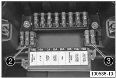 10A 10A 10B 10A 10A 10A 15A 10B ② ICAM HOTCH WATER MILK 100588-10