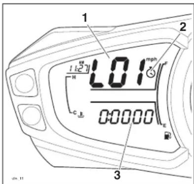 1 2 1.01 mph H C_E 00000 E 3 dn. 11