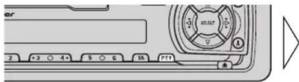 PIONEER KEH-3830R - Återgå till normal displayvisning när den önskade programtypen visas i displayen. - 1