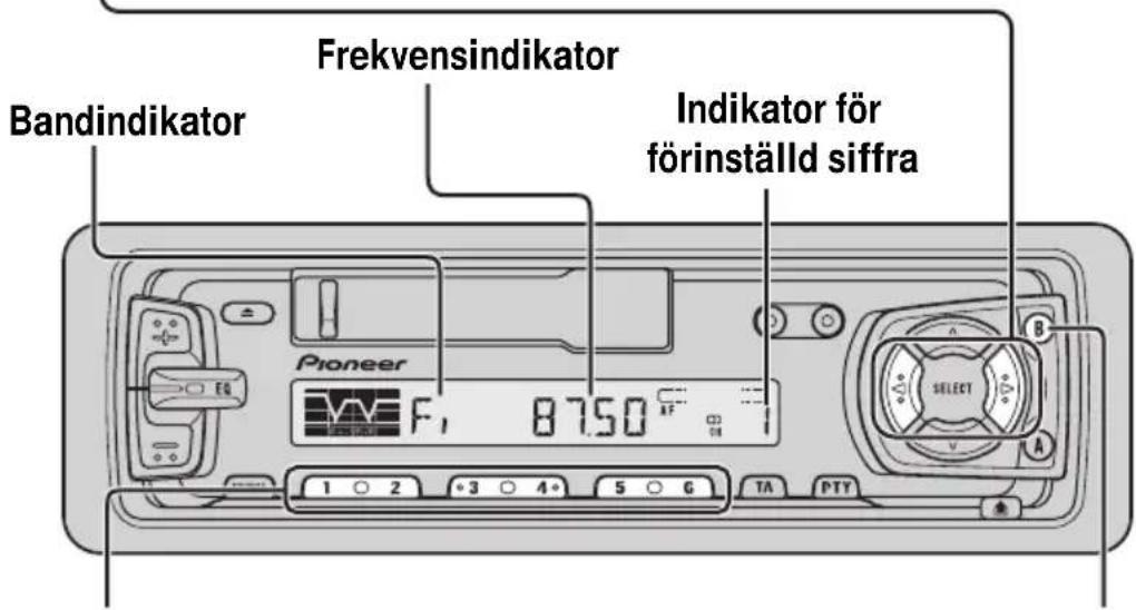 PIONEER KEH-3830R - Observera: - 1