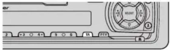 PIONEER KEH-3800R - Stoppa mottagning av trafikmeddelanden - 1