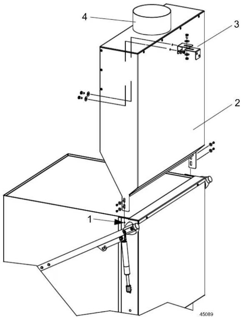 Wexiödisk WD-6C - Imhuv med utsug (extra utrustning) - 1