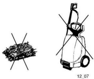 Wexiödisk WD-12 - Felaktiga rengöringsmetoder - 2