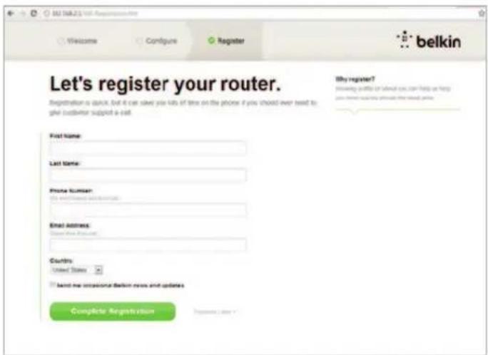 BELKIN F9K1002v5 N300 - Konfigurera Internetanslutningen manuellt - 4