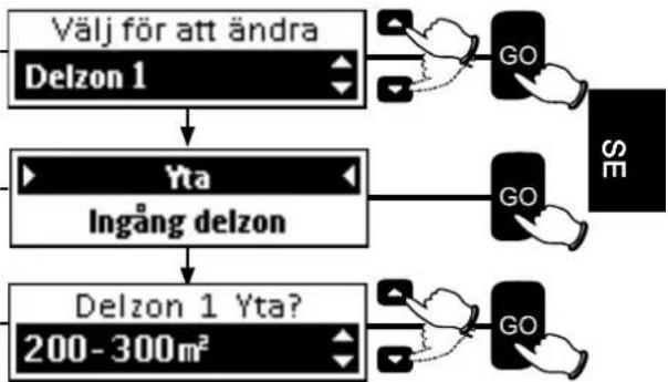 ROBOMOW TS1000 - Lär in avständ: - 3