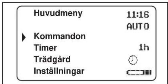 HUSQVARNA Automower 260 ACX - Justering av klipphöjd - 4