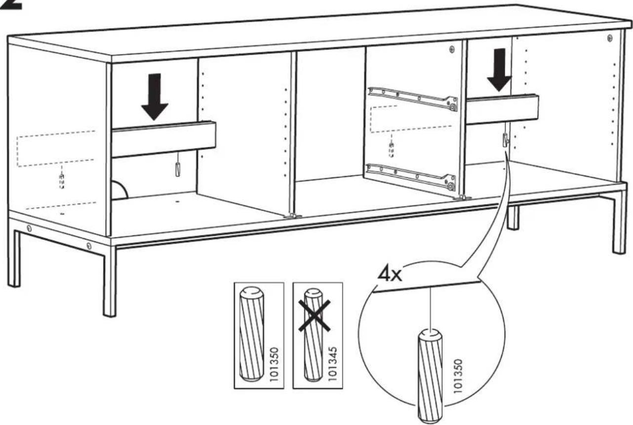 Technical diagram of a mechanical assembly with labeled components and 4x magnification indicator