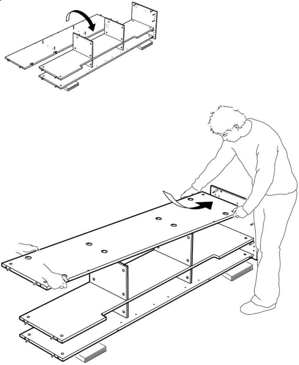 IKEA RAMSATRA (174x42x62) - RAMSÄTRA - 37