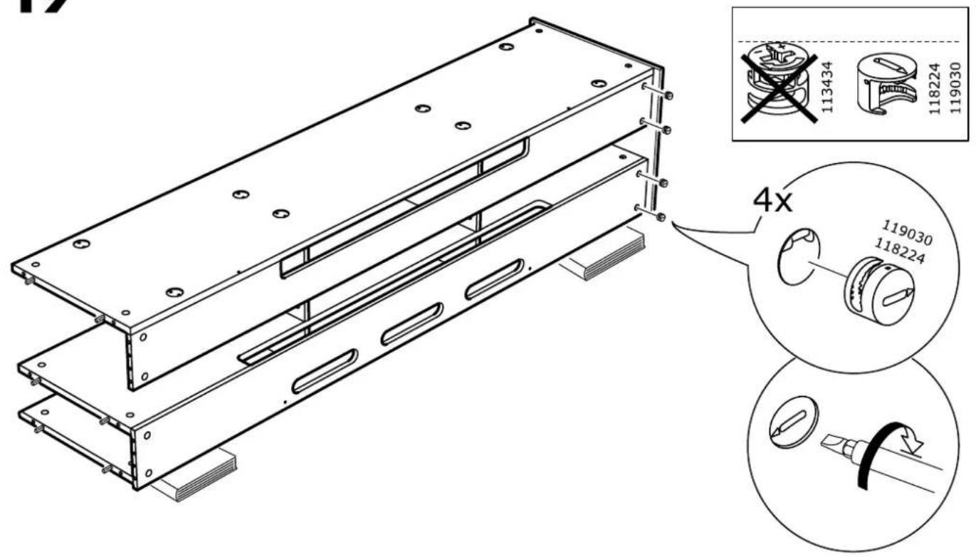 Technical diagram of a mechanical assembly with labeled parts and magnified insets showing component details.