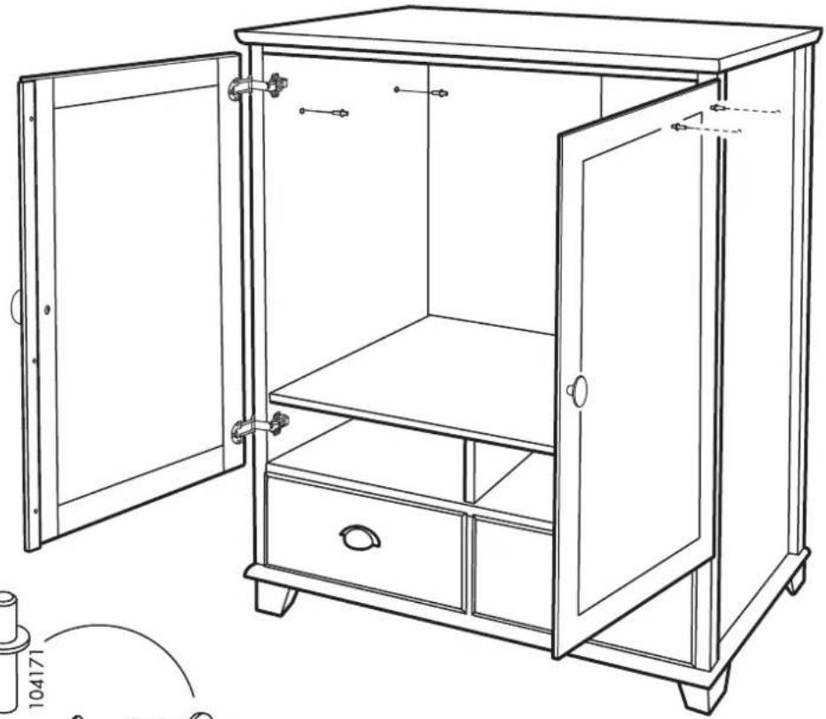 IKEA MARKOR (113x62x134) - MARKÖR - 45