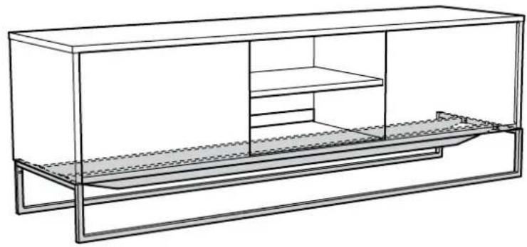 IKEA HAGGE (150x40x50) - HAGGE - 33