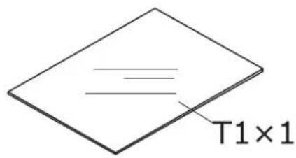 T1×1