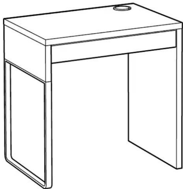 IKEA MICKE (73x50) - MICKE - 2