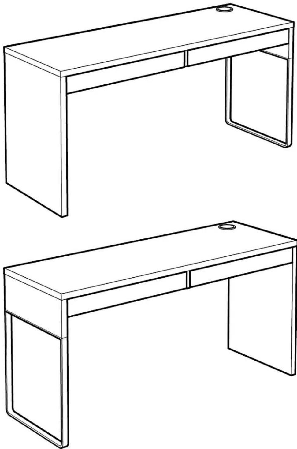 IKEA MICKE (142X50) - MICKE - 1