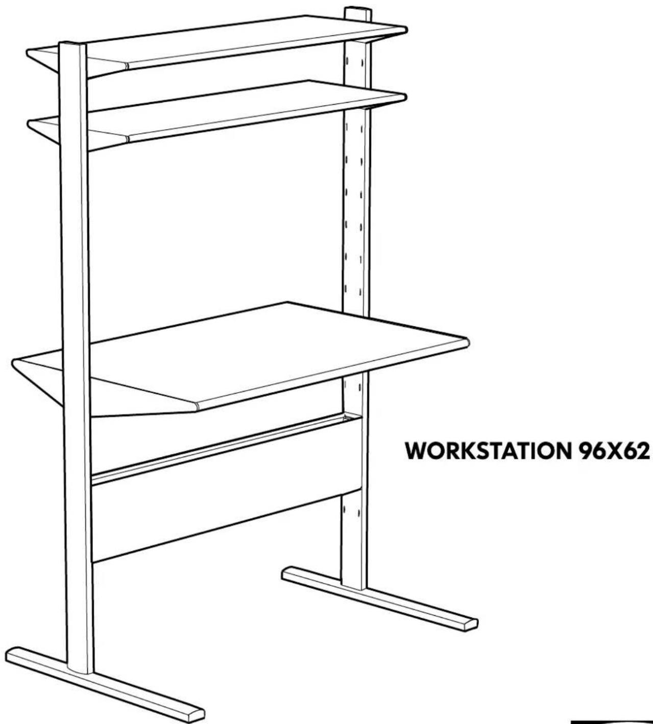 WORKSTATION 96X62