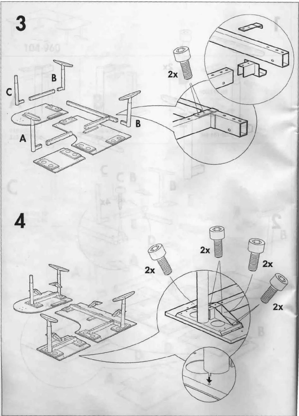 3 C B A B 2x 4 2x 2x 2x 2x