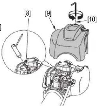 Honda UMK524E - KONTROLLERA TÄNDSTIFTET - 2